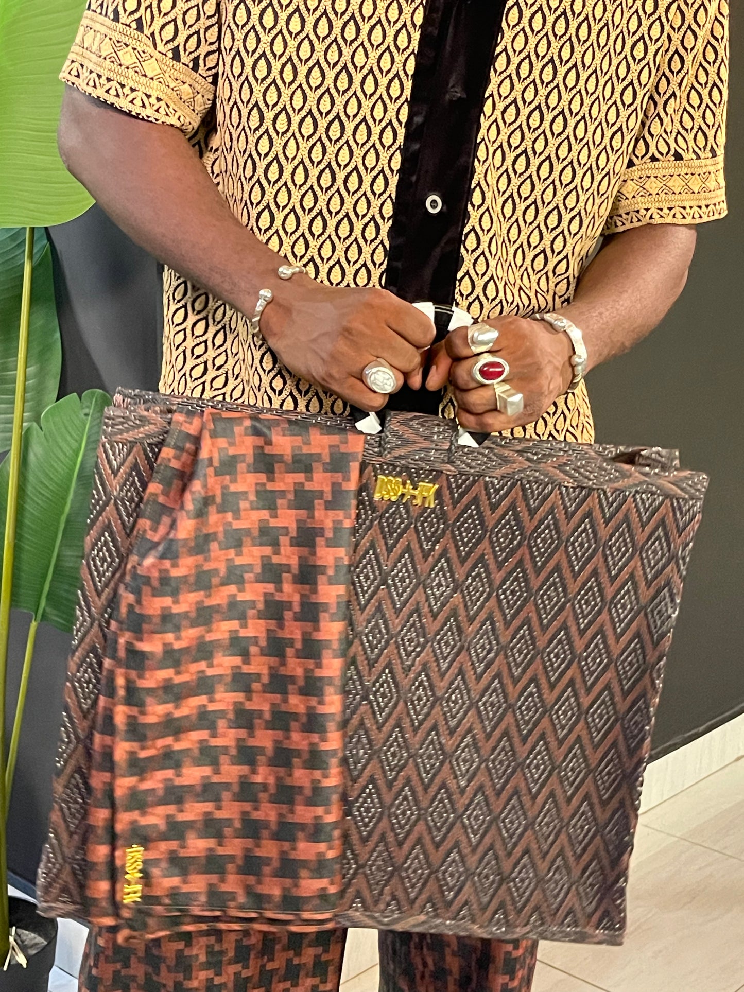 The Brown Union Square Portfolio Bag