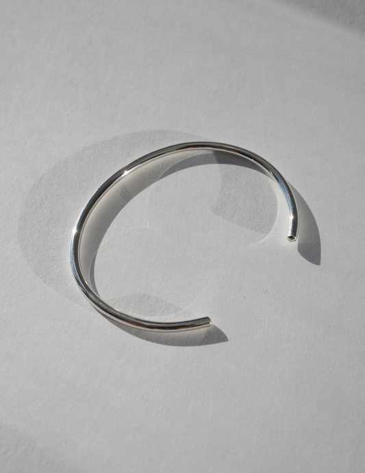Sterling Silver Simple Cuff