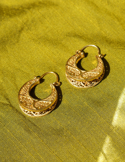 Melanie 24K Gold Vermeil Earrings