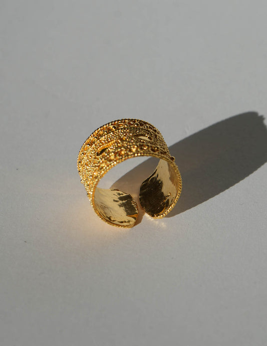 Kimberly 24K Gold Vermeil Ring