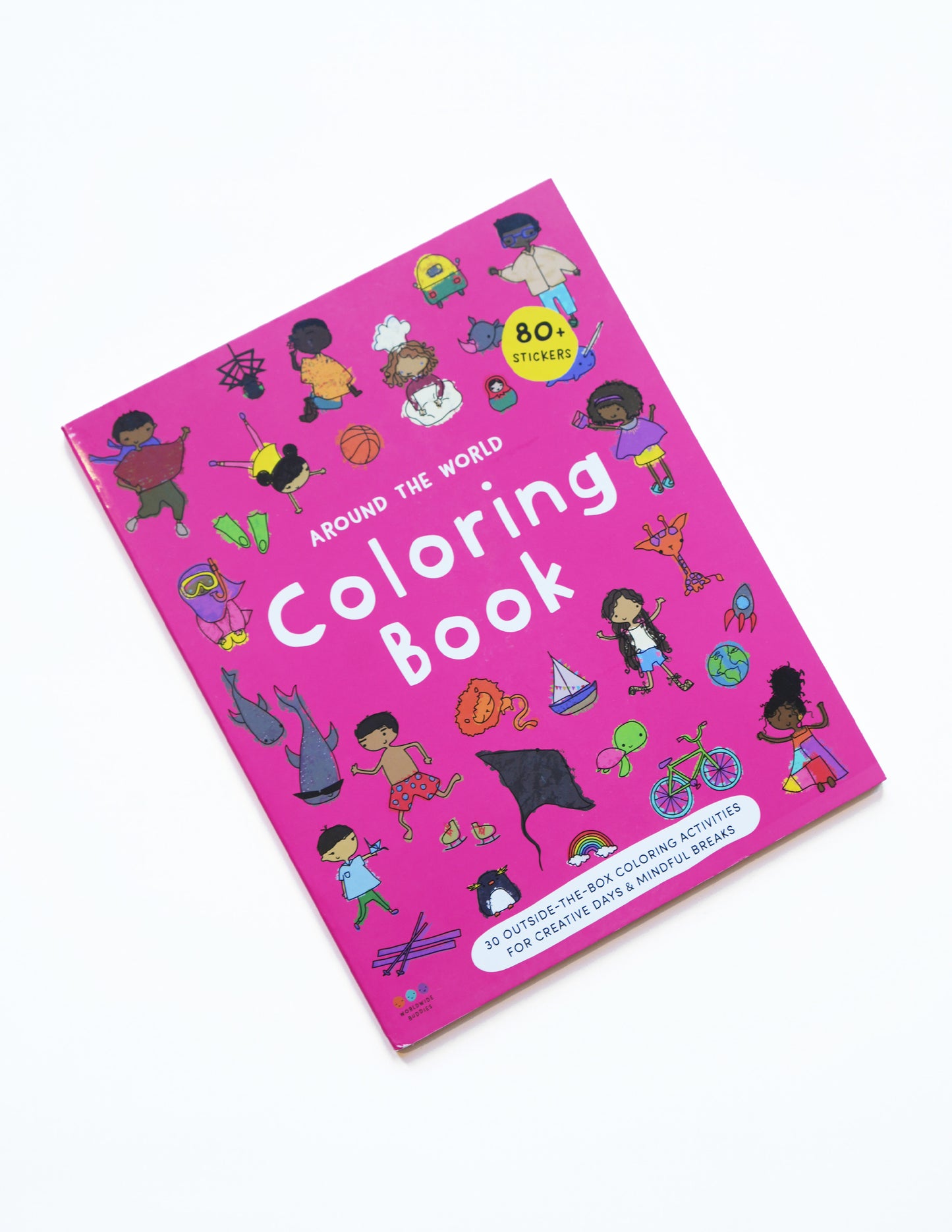 'Around the world' Coloring book