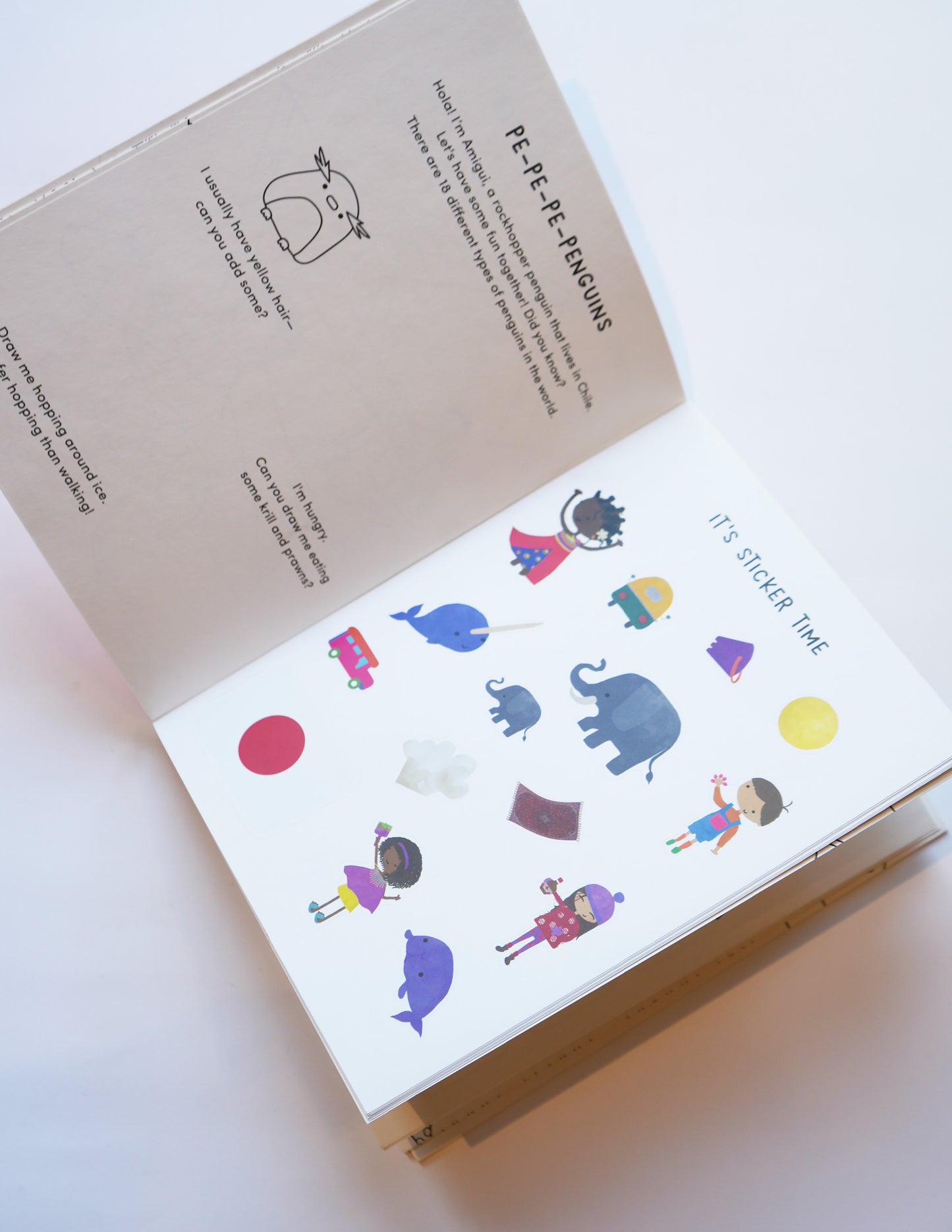 'Around the world' Coloring book