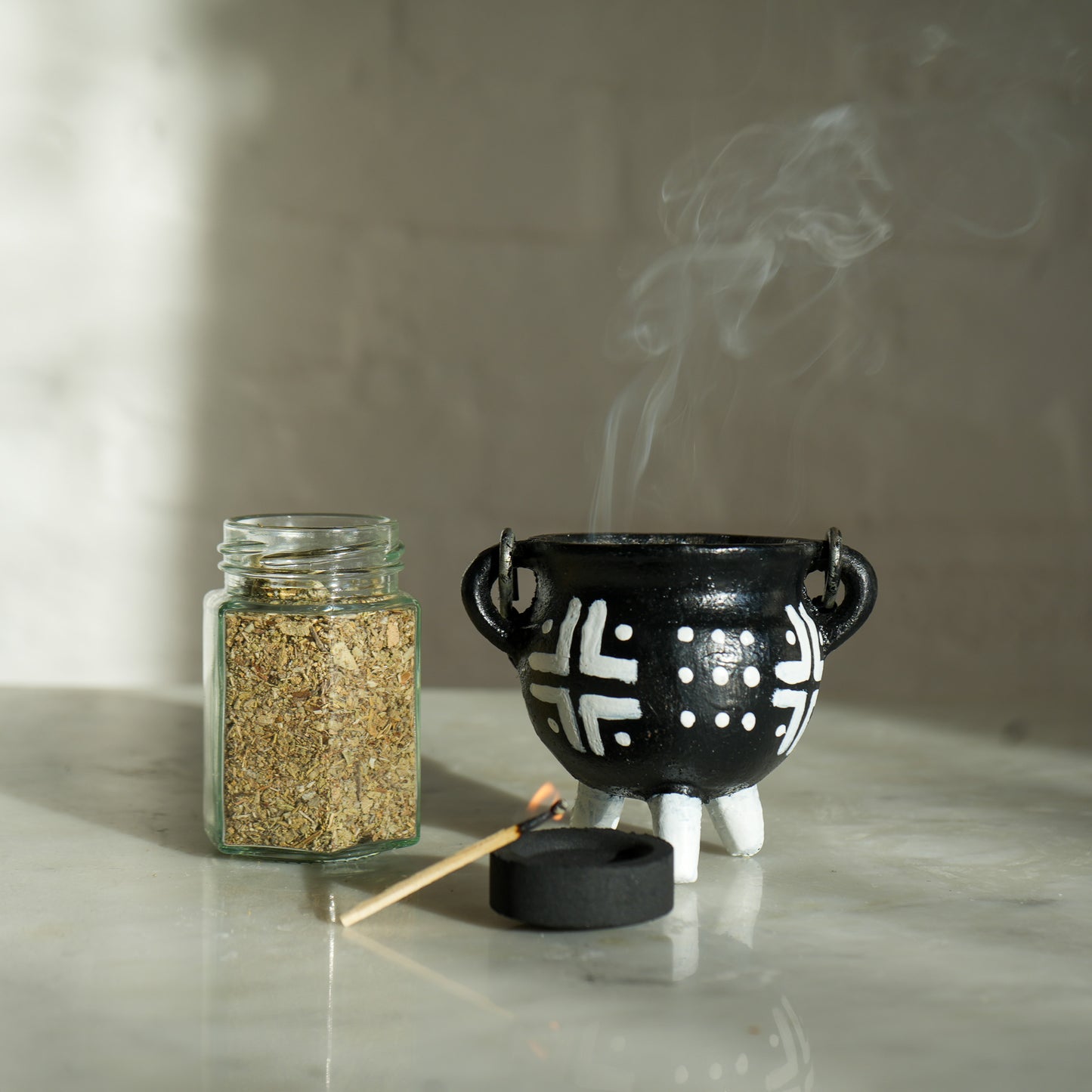 Mini Iron Incense Burner