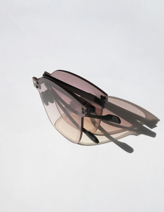 Foldable matrix lens sunglasses