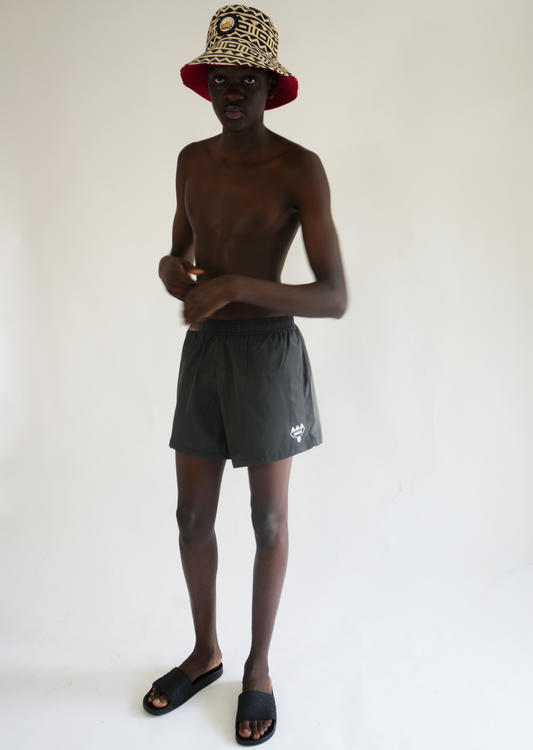 Black Marché Reflective Run Short