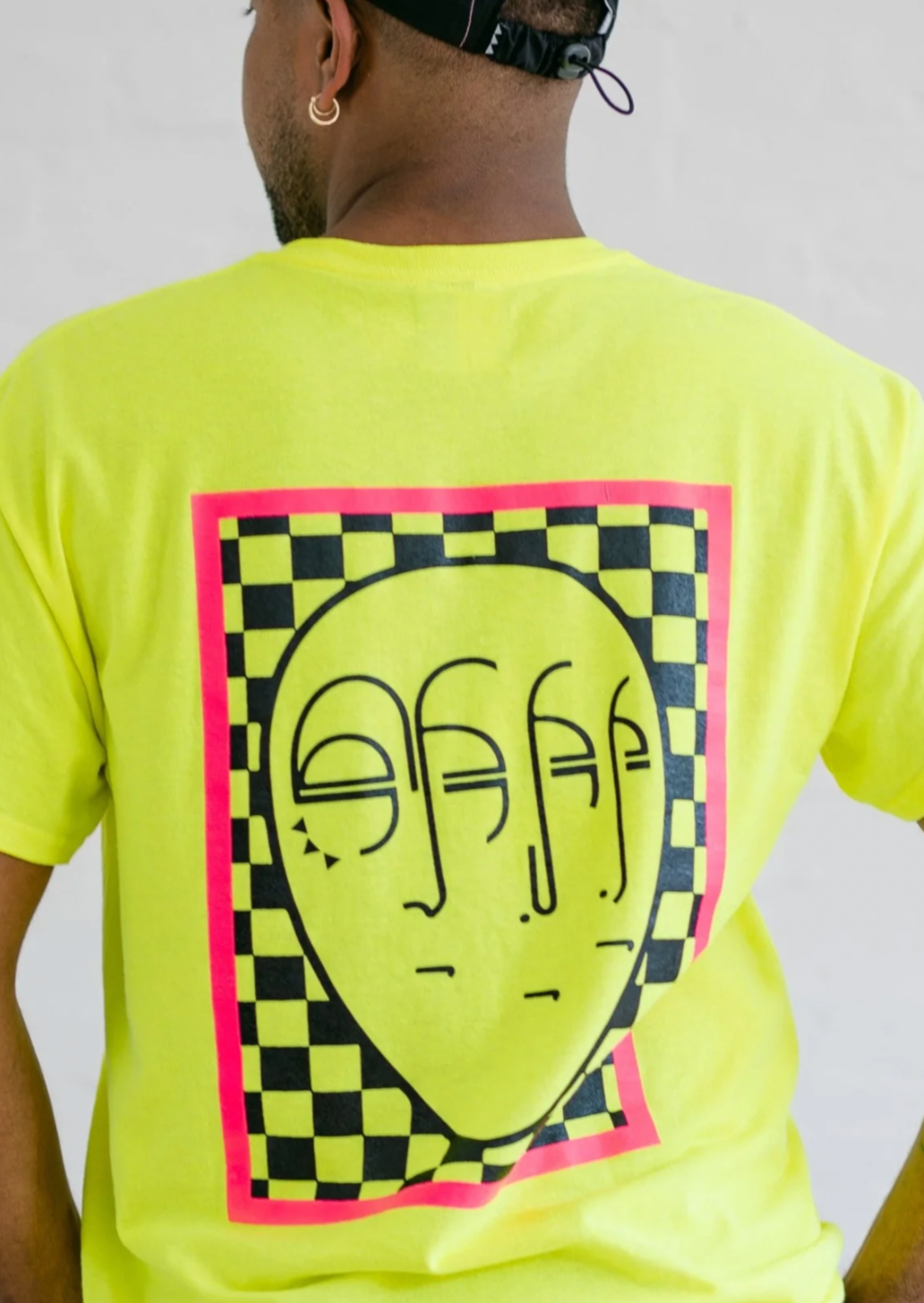 Rue Dix Tee Neon Yellow