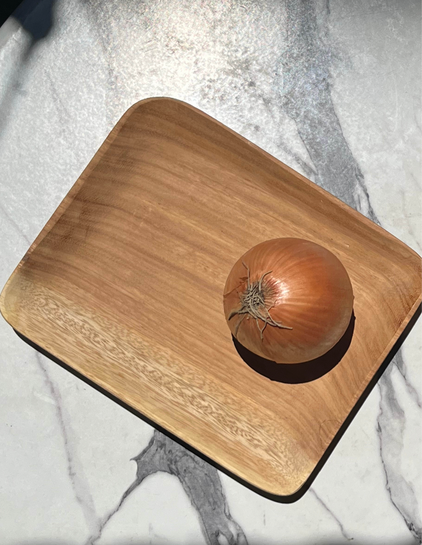 Rectangular Wooden Plates