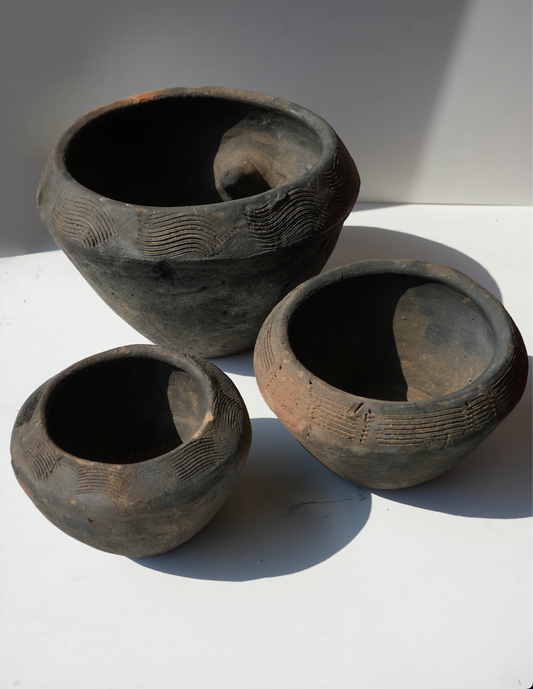 Charlie Black Clay Bowl