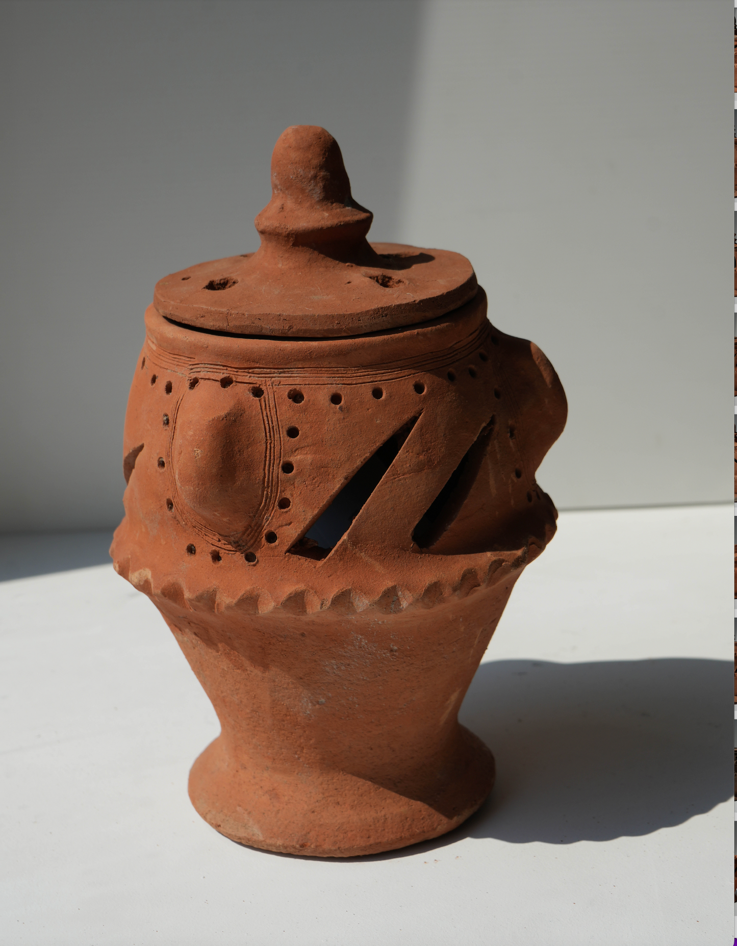 Small Clay Incense Burner