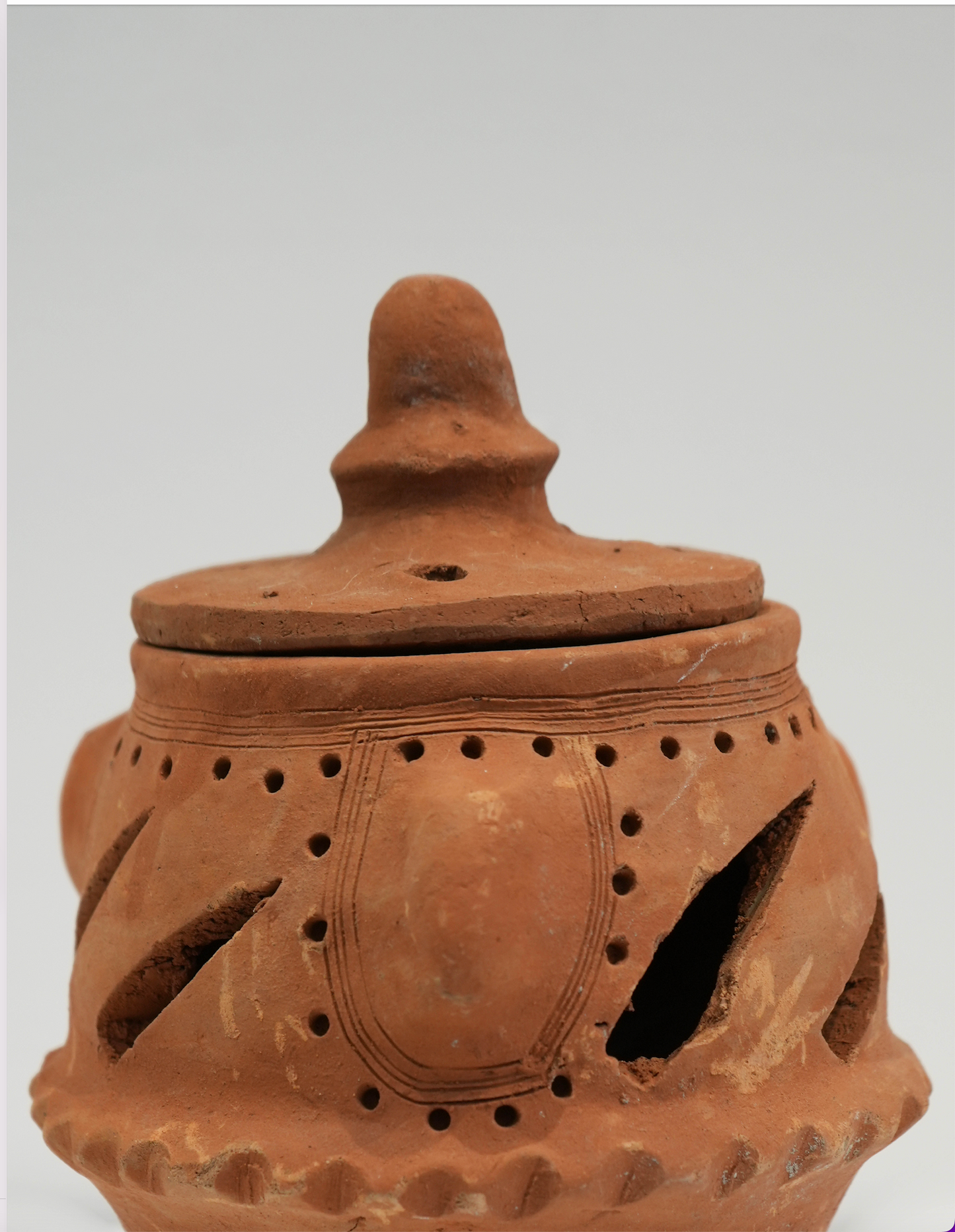 Small Clay Incense Burner