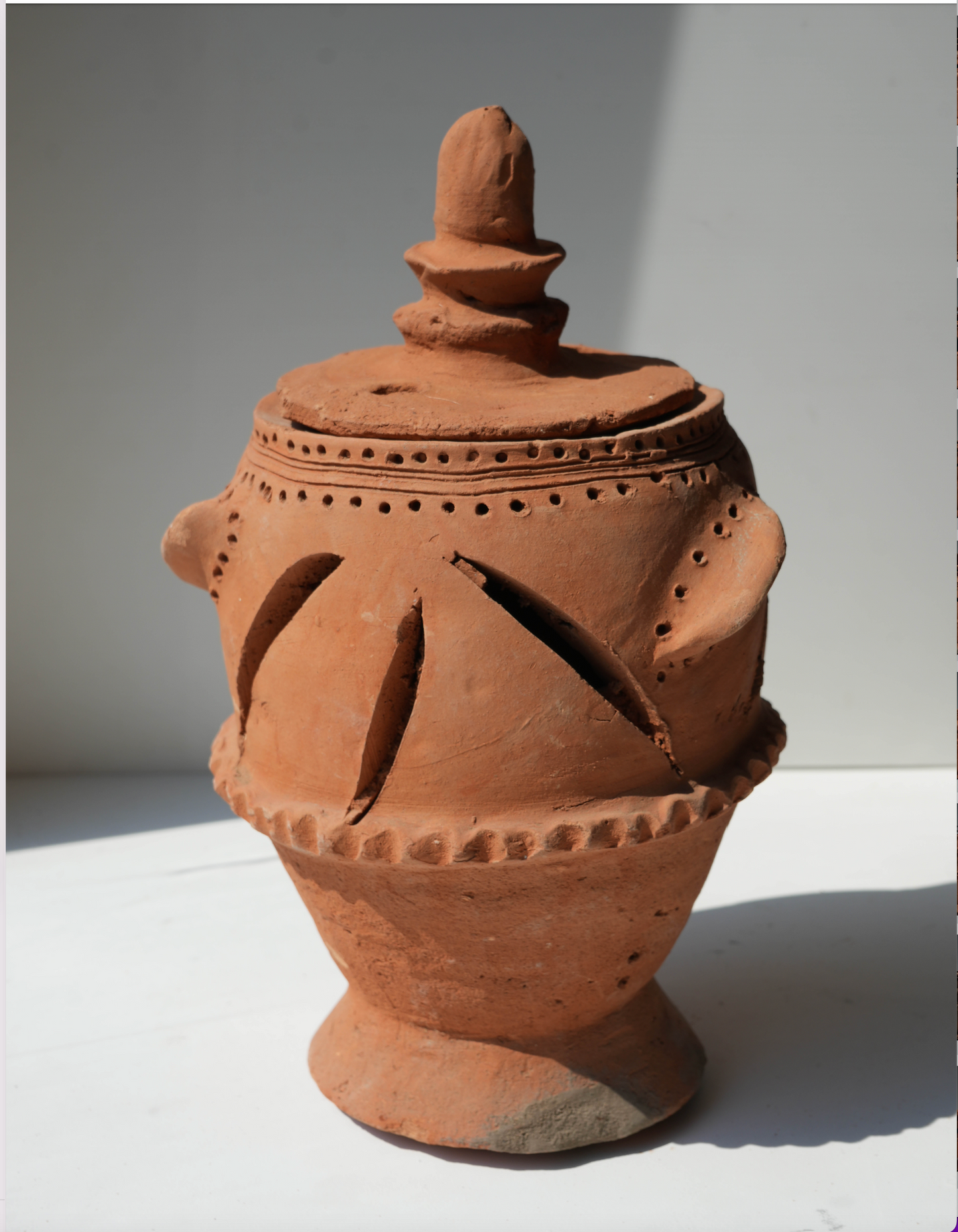 Medium Clay Incense Burner