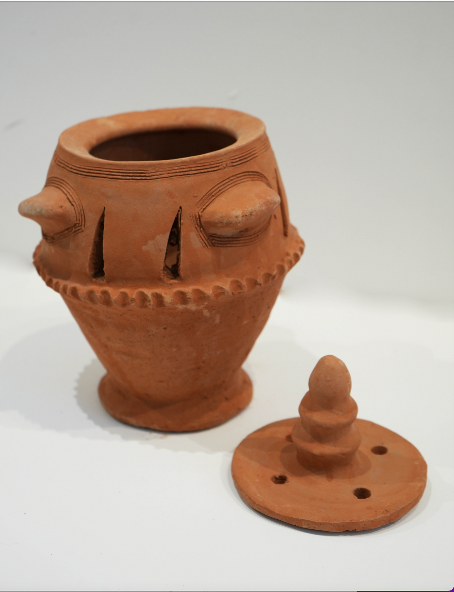 Medium Clay Incense Burner