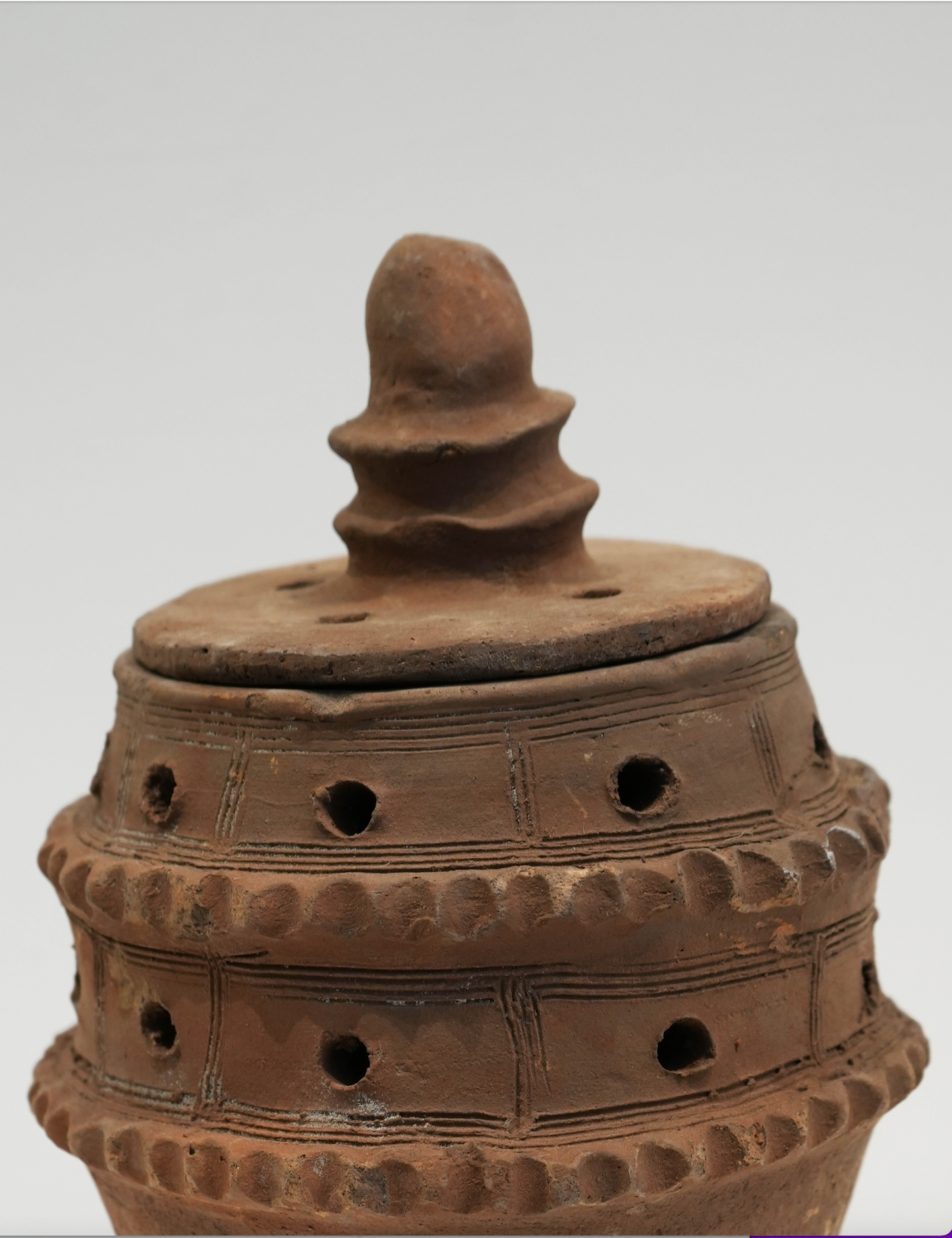 Medium Clay Incense Burner