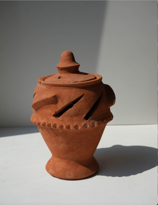 Small Clay Incense Burner