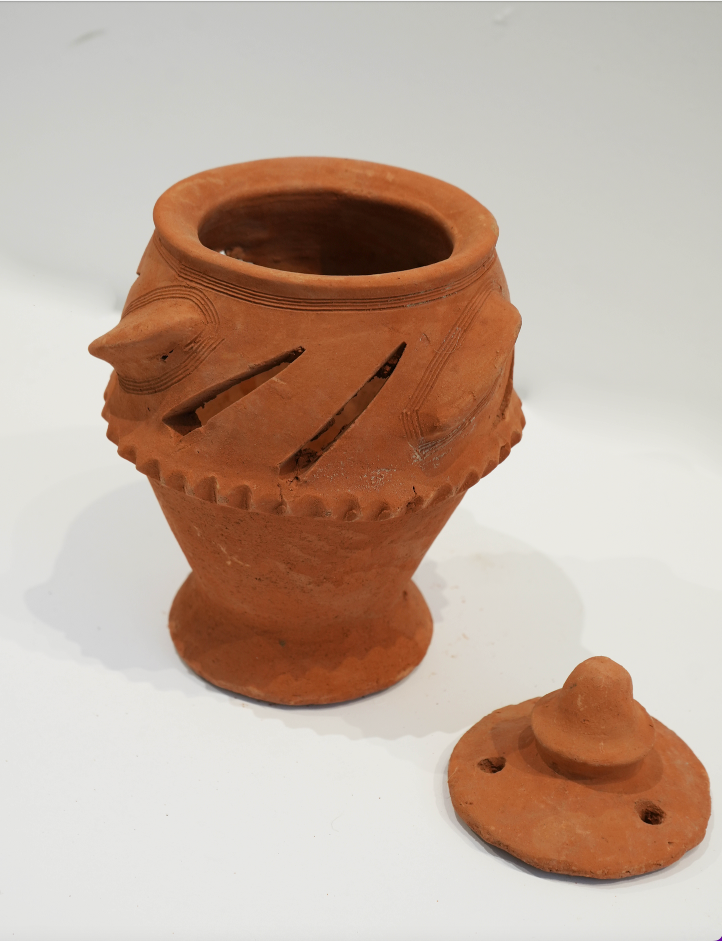 Small Clay Incense Burner