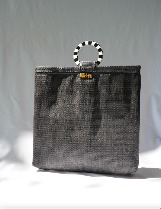 The Crown Heights Tote Bag in Black