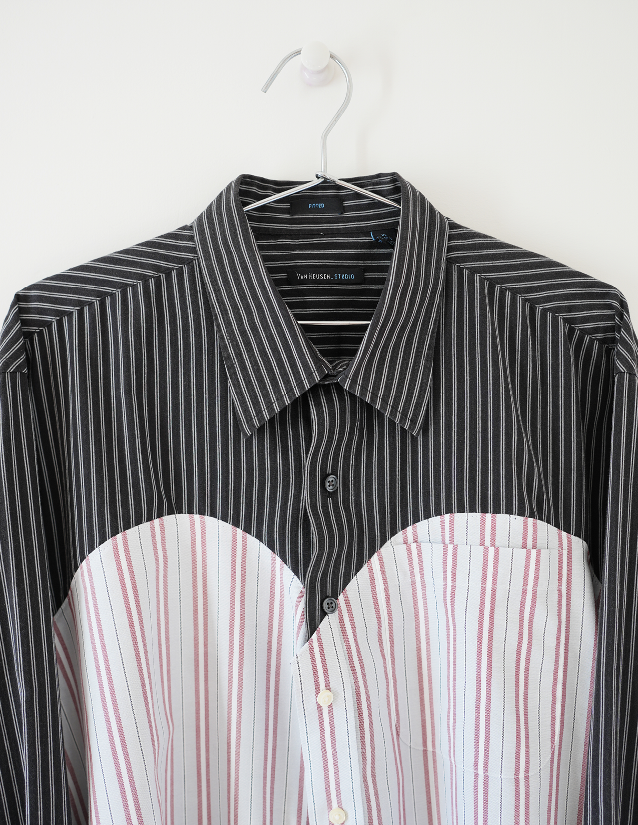 Sweetheart Softie Red & White Stripes Button Down