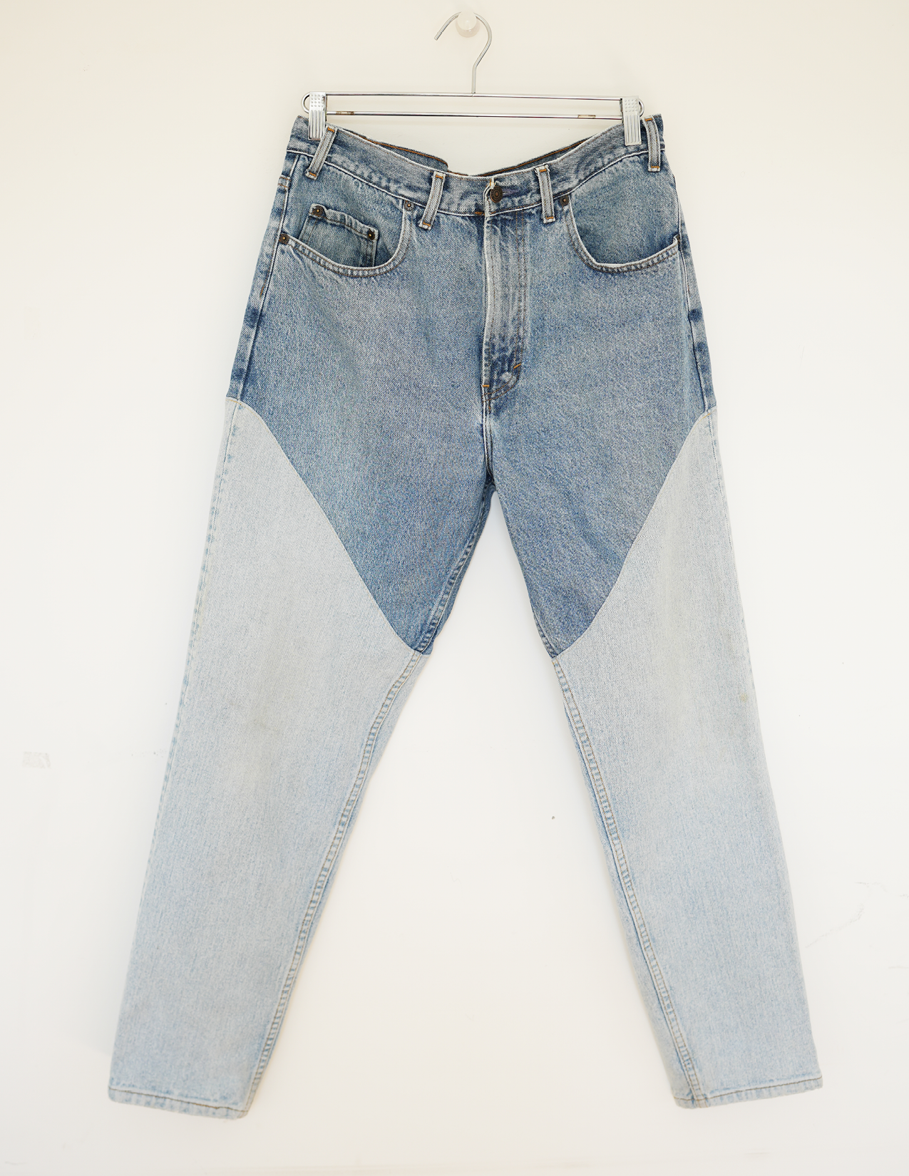 35W VINTAGE BLUE/LITE BLUE Faux Chaps