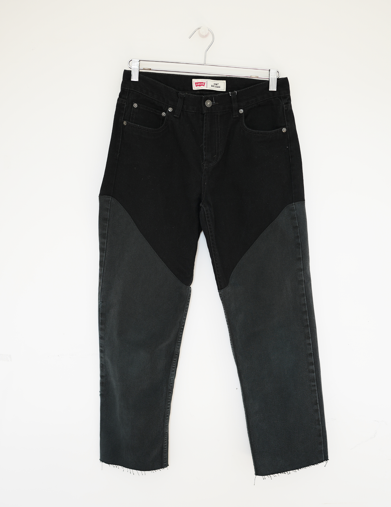 30W BLK/BLK Faux Chaps