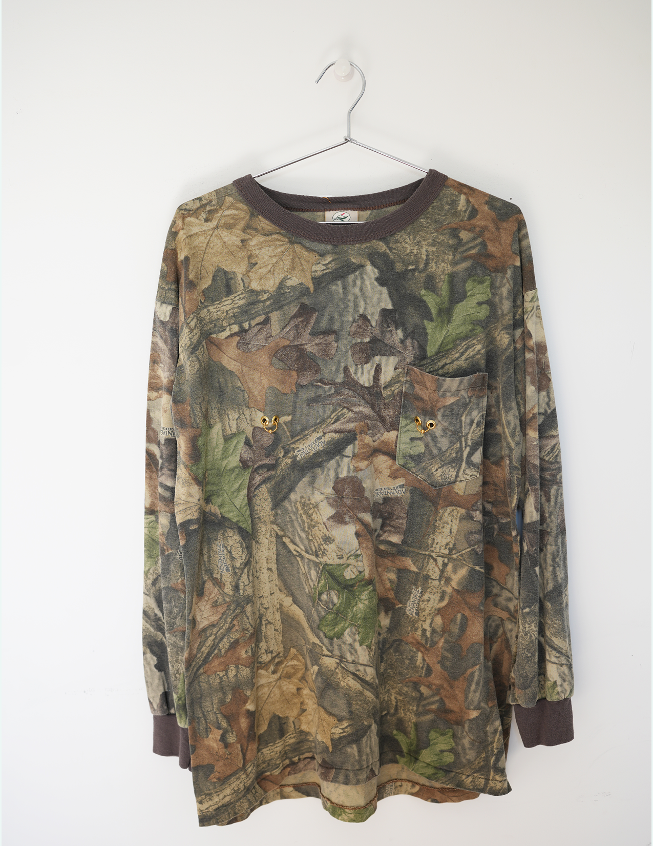 XL Camo Long-Sleeve Tittie Tee