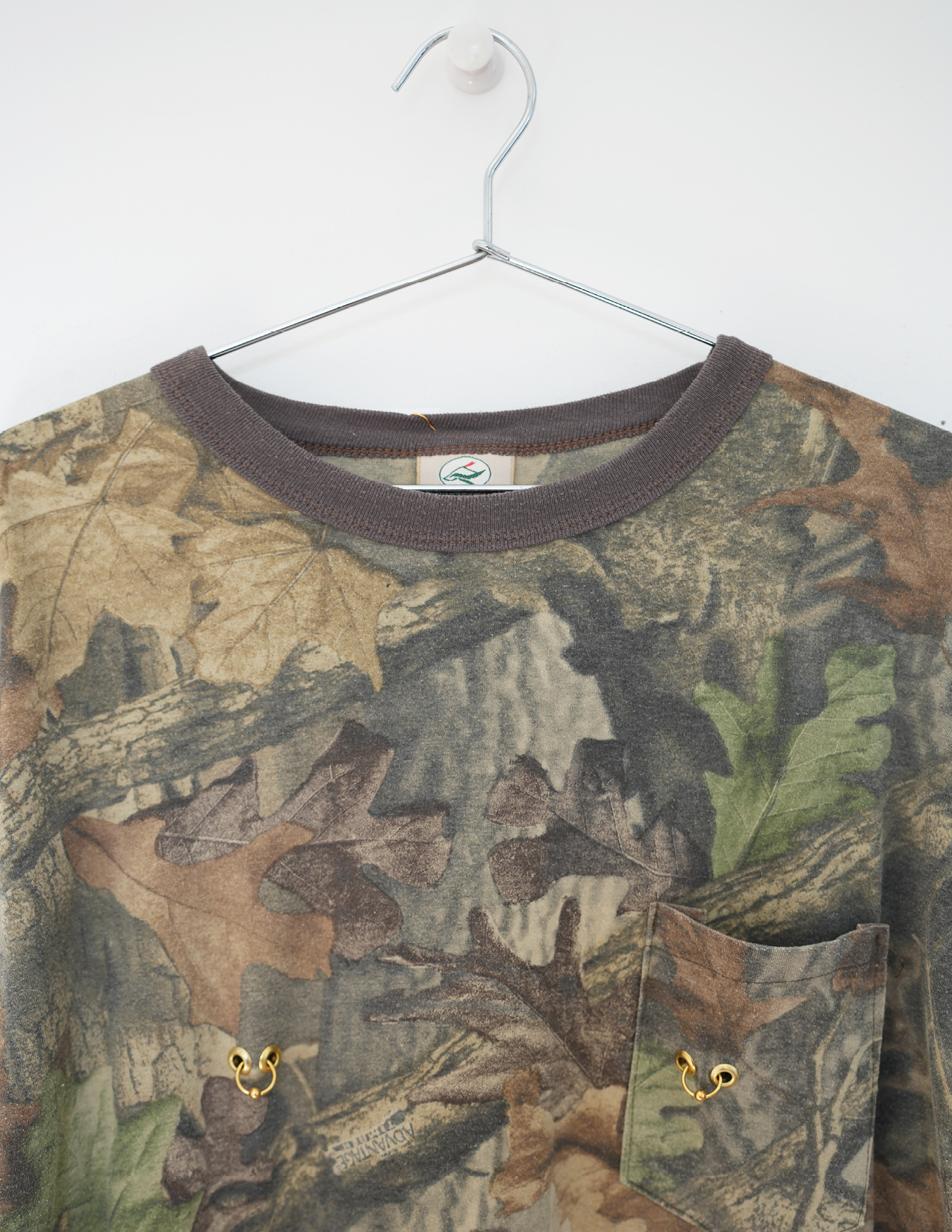 XL Camo Long-Sleeve Tittie Tee