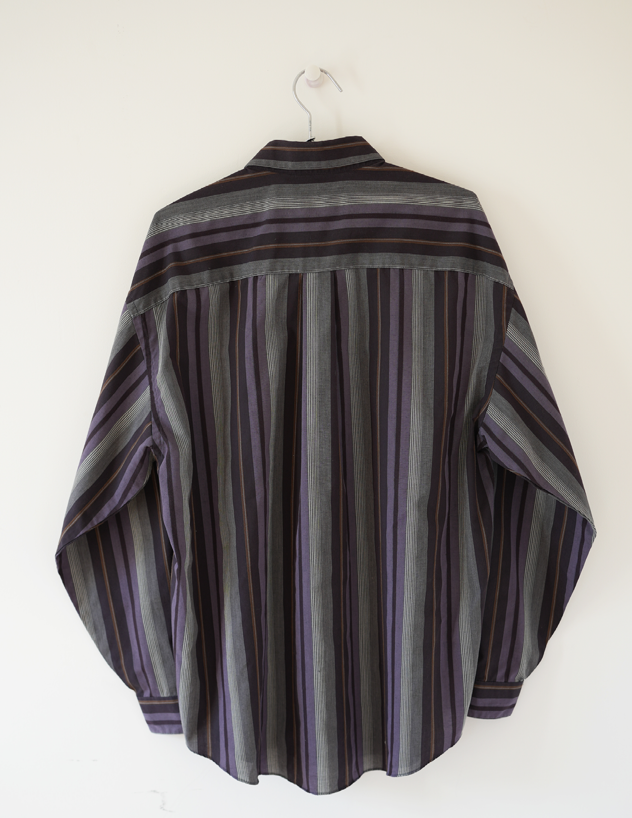 Sweetheart Softie Purple Stripe Button Down