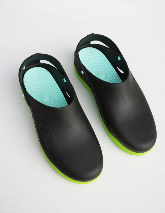 Calzuro Rebel Black/Bright Green