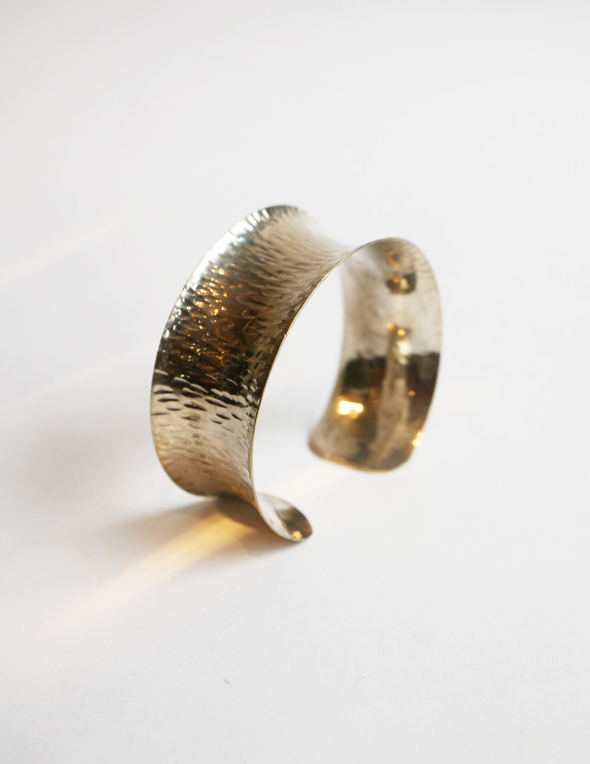 Flared Silver Cuffs