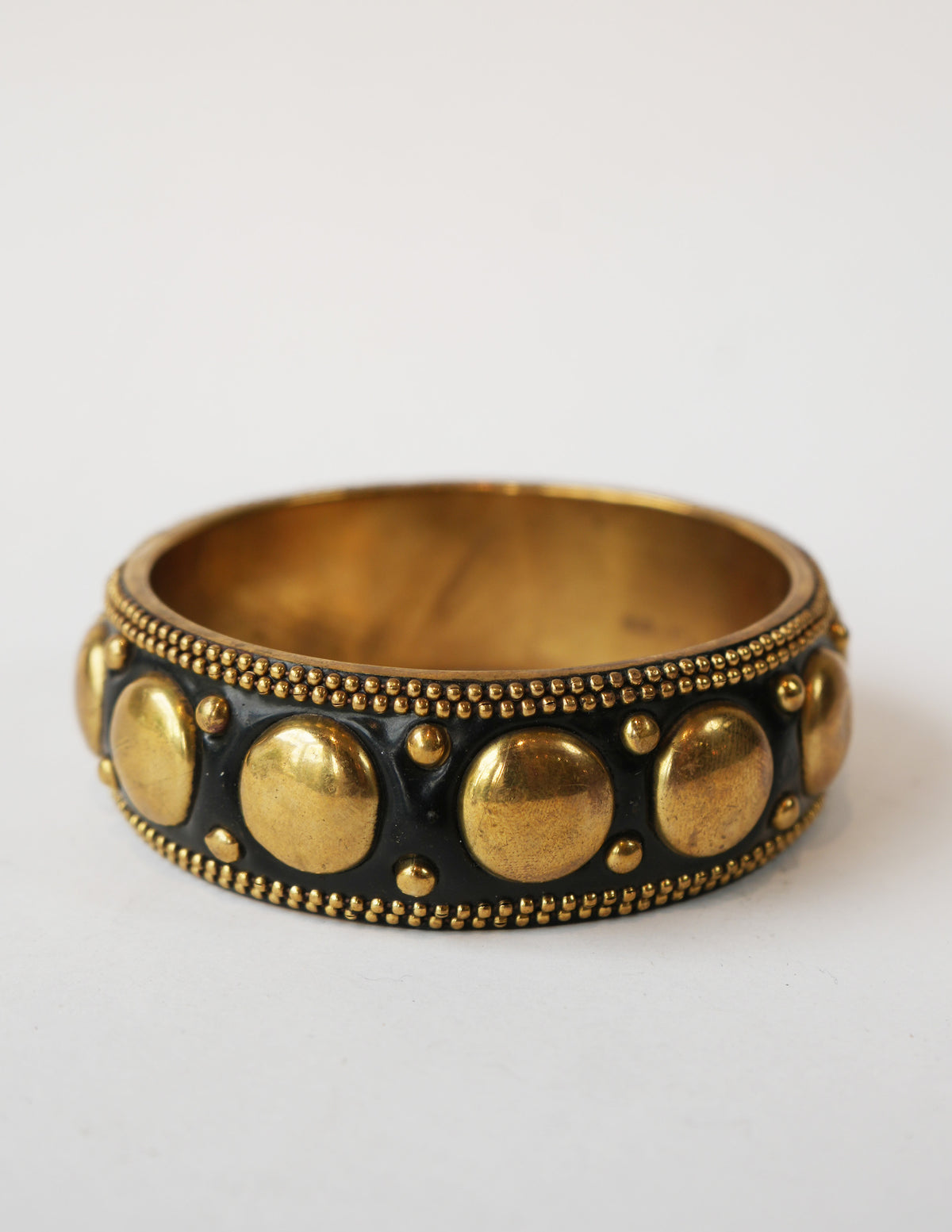Studded Mixed Metal Cuff - Vintage / Used (Copy)