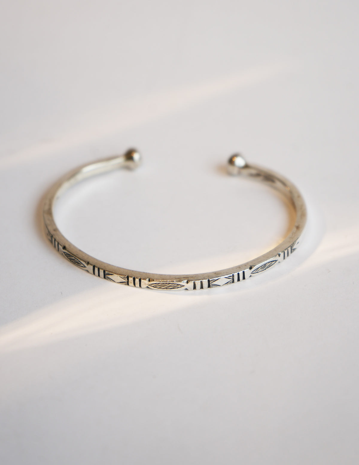 Tuareg Silver Cuff Bracelet