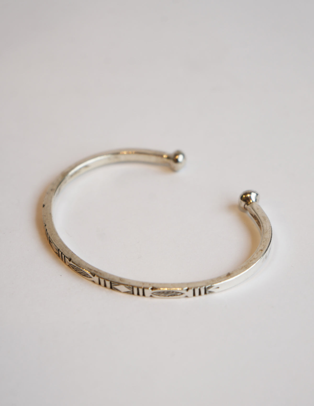 Tuareg Silver Cuff Bracelet