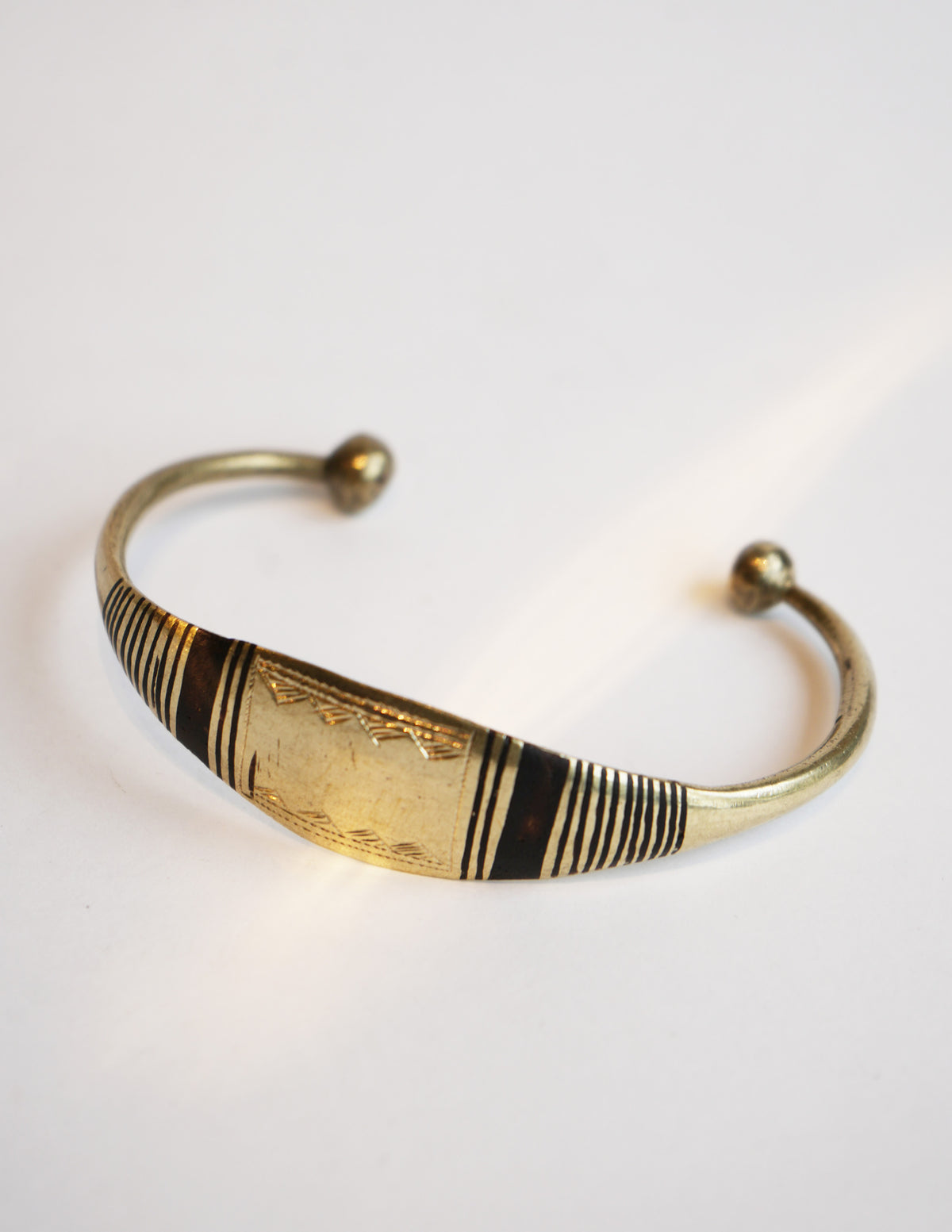 Tuareg Madayya Cuff - Brass