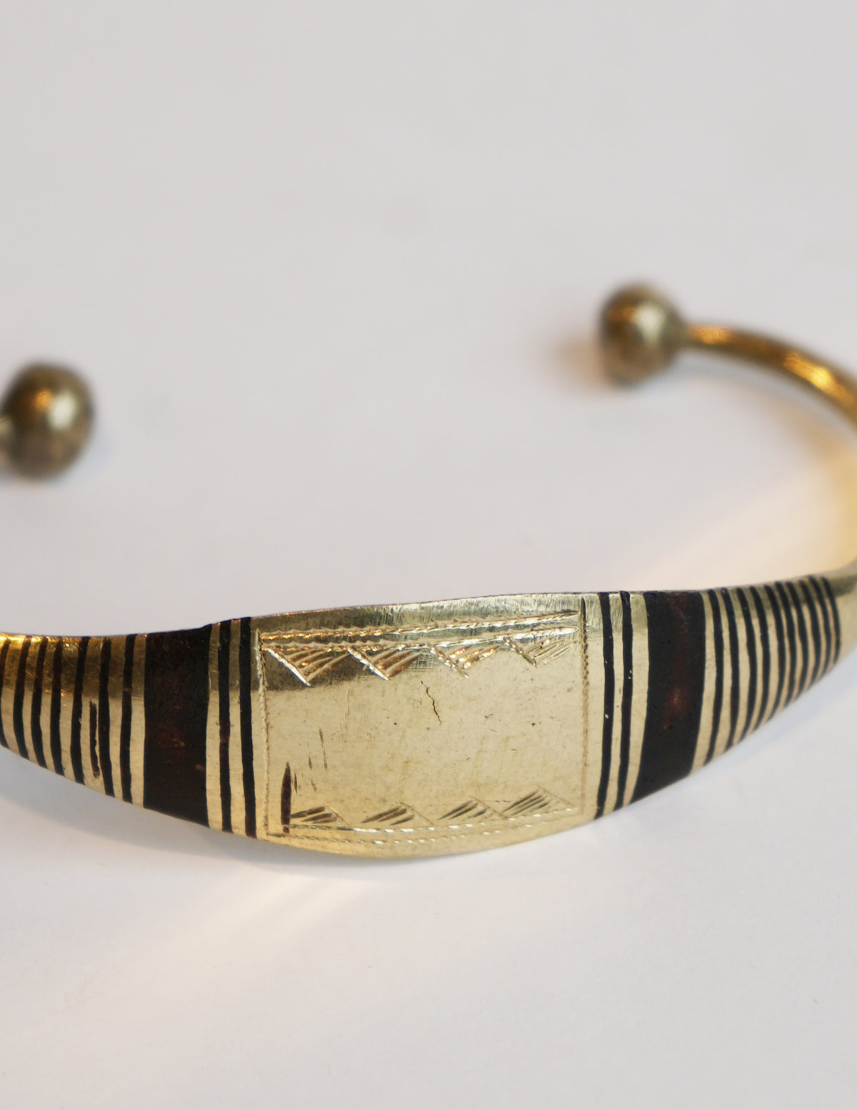 Tuareg Madayya Cuff - Brass