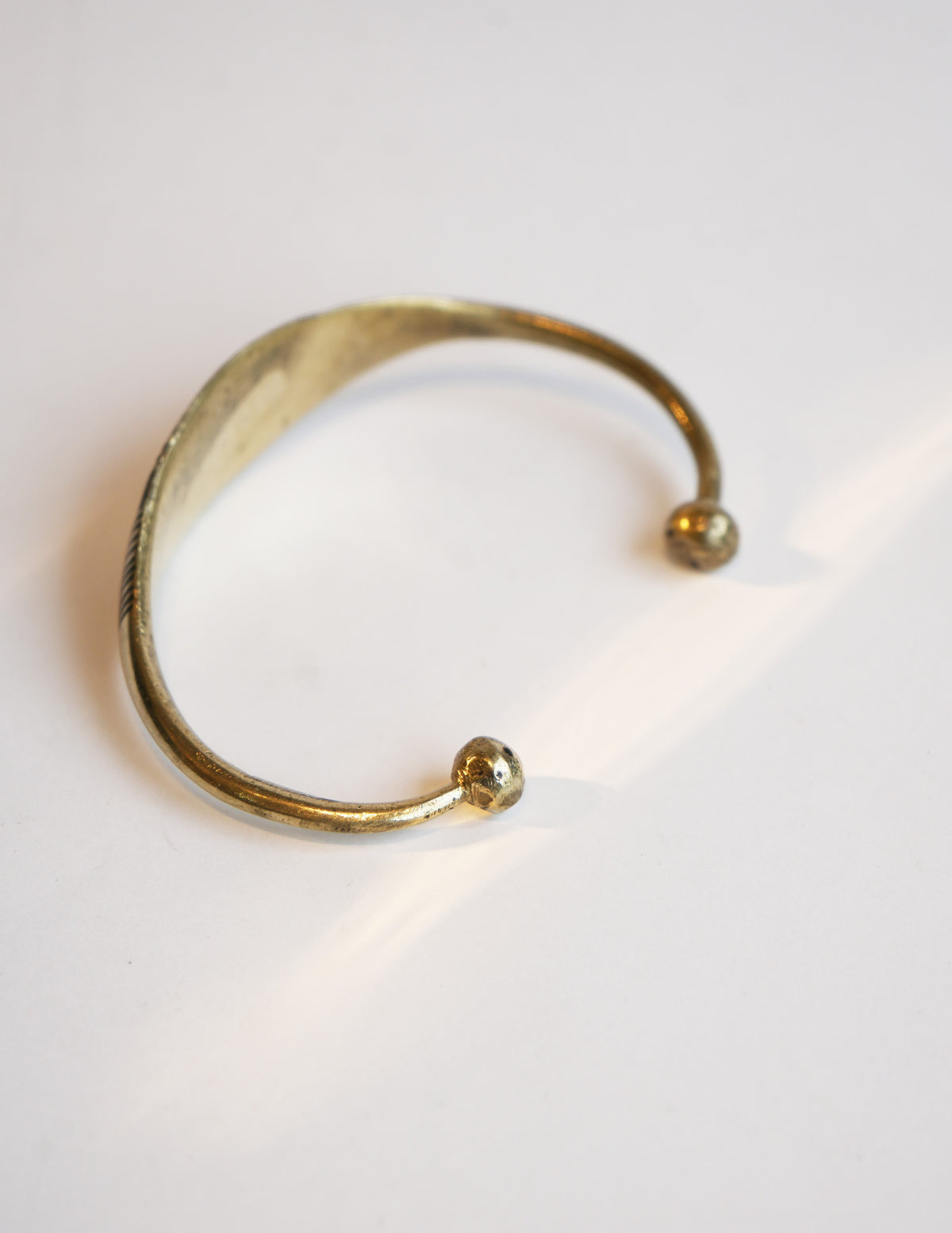 Tuareg Madayya Cuff - Brass
