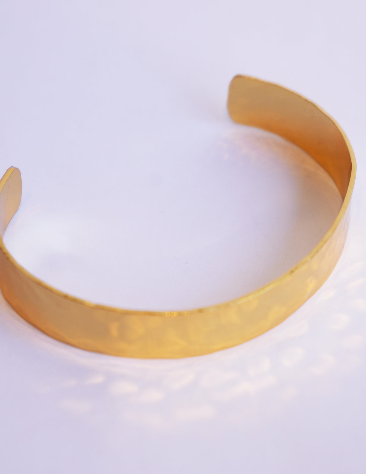Atlas Gold Plated Brass Cuffs