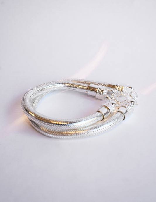 Silver Serpentine Bracelet