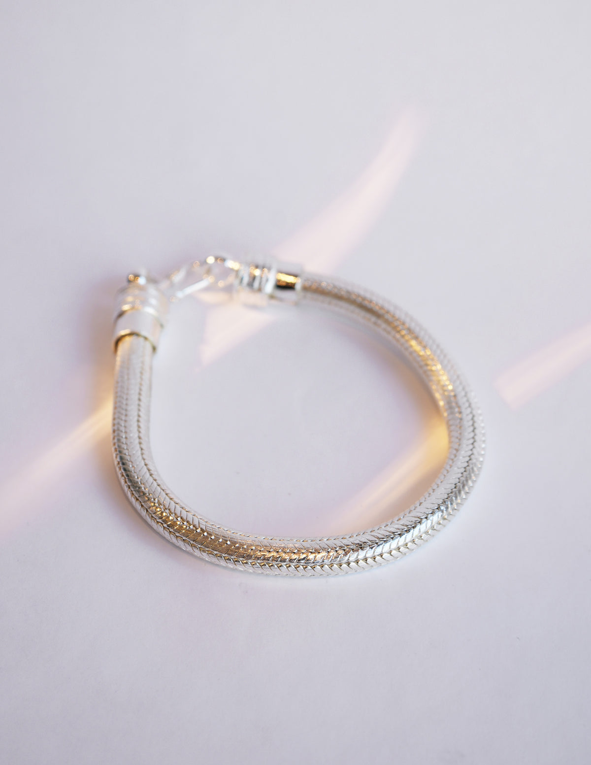 Silver Serpentine Bracelet