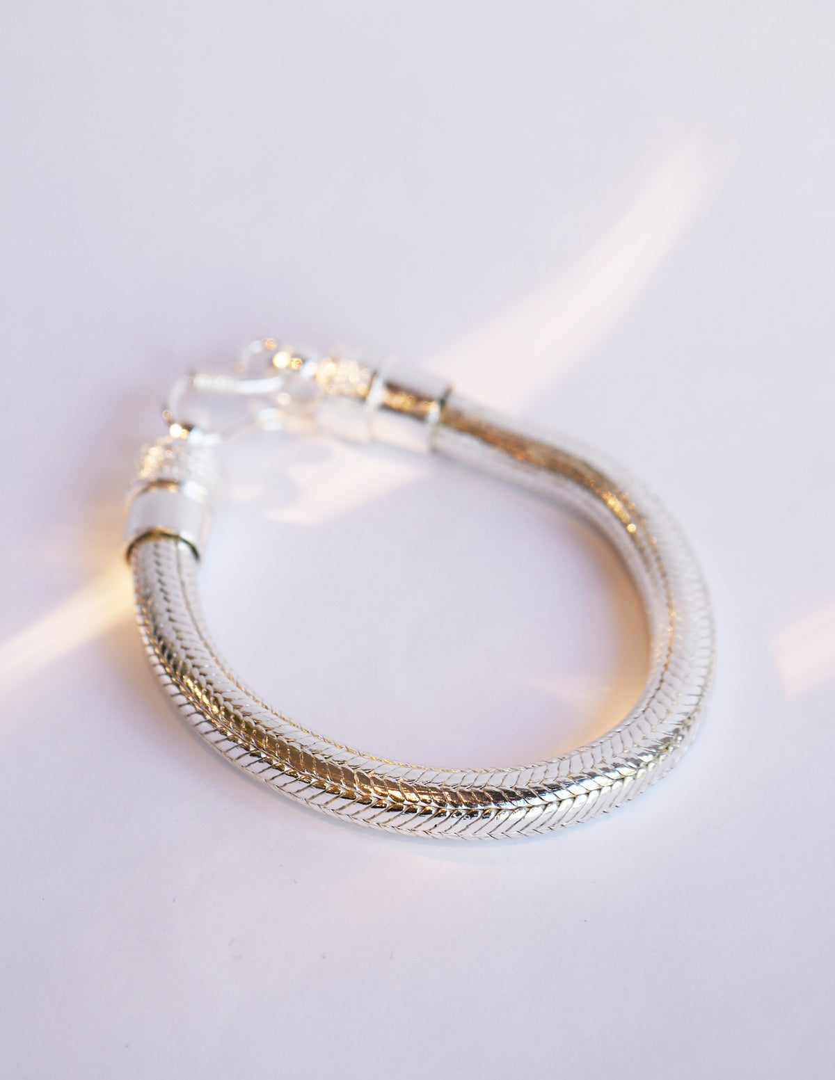 Silver Serpentine Bracelet