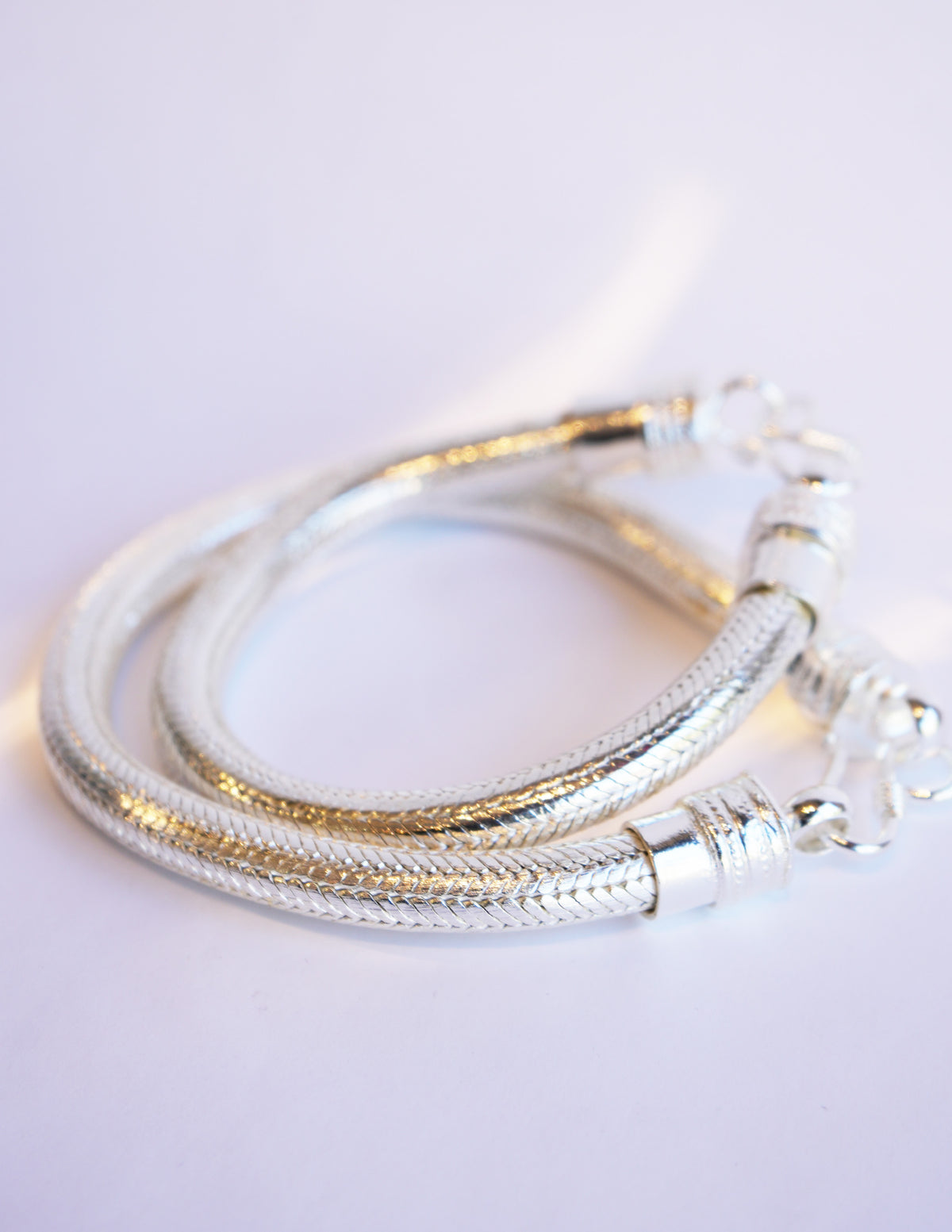 Silver Serpentine Bracelet