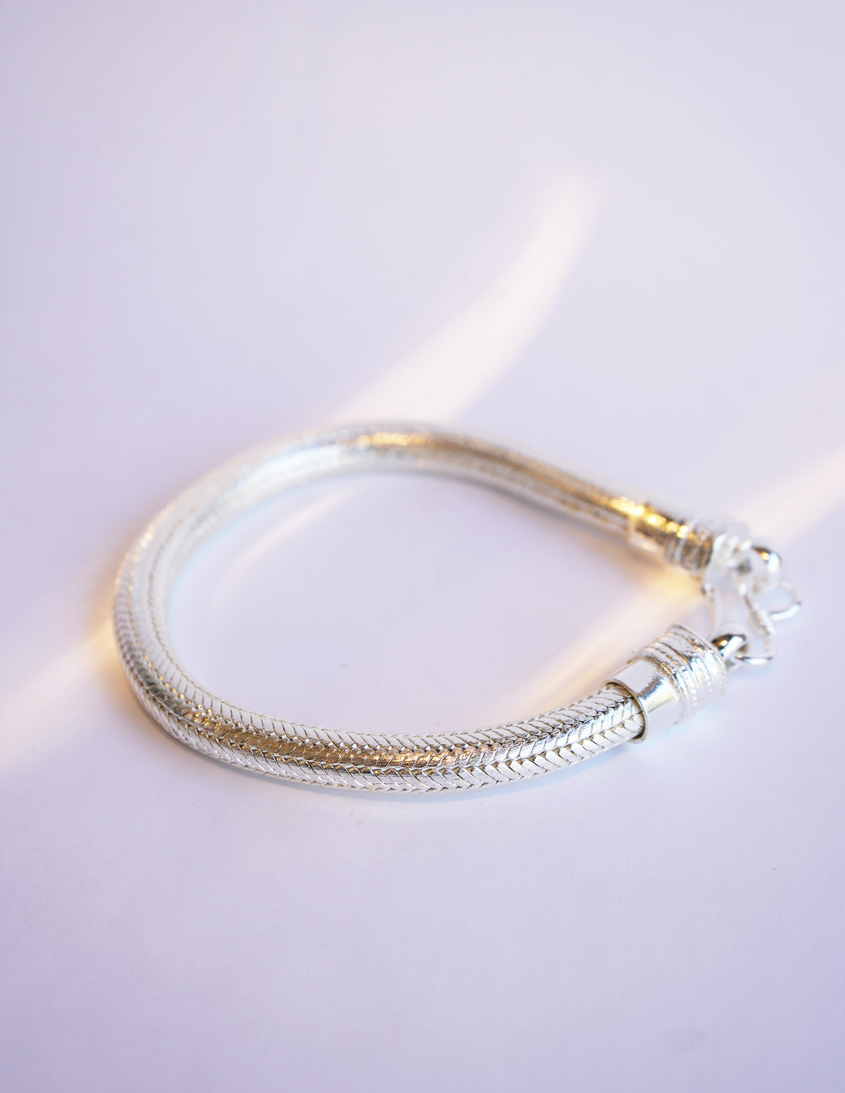 Silver Serpentine Bracelet