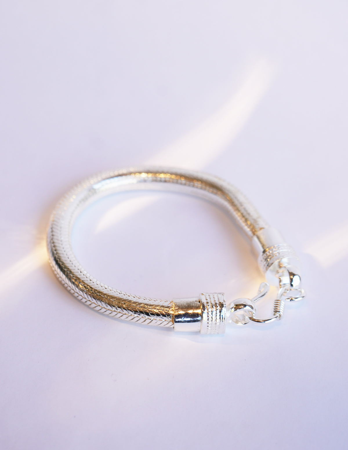 Silver Serpentine Bracelet