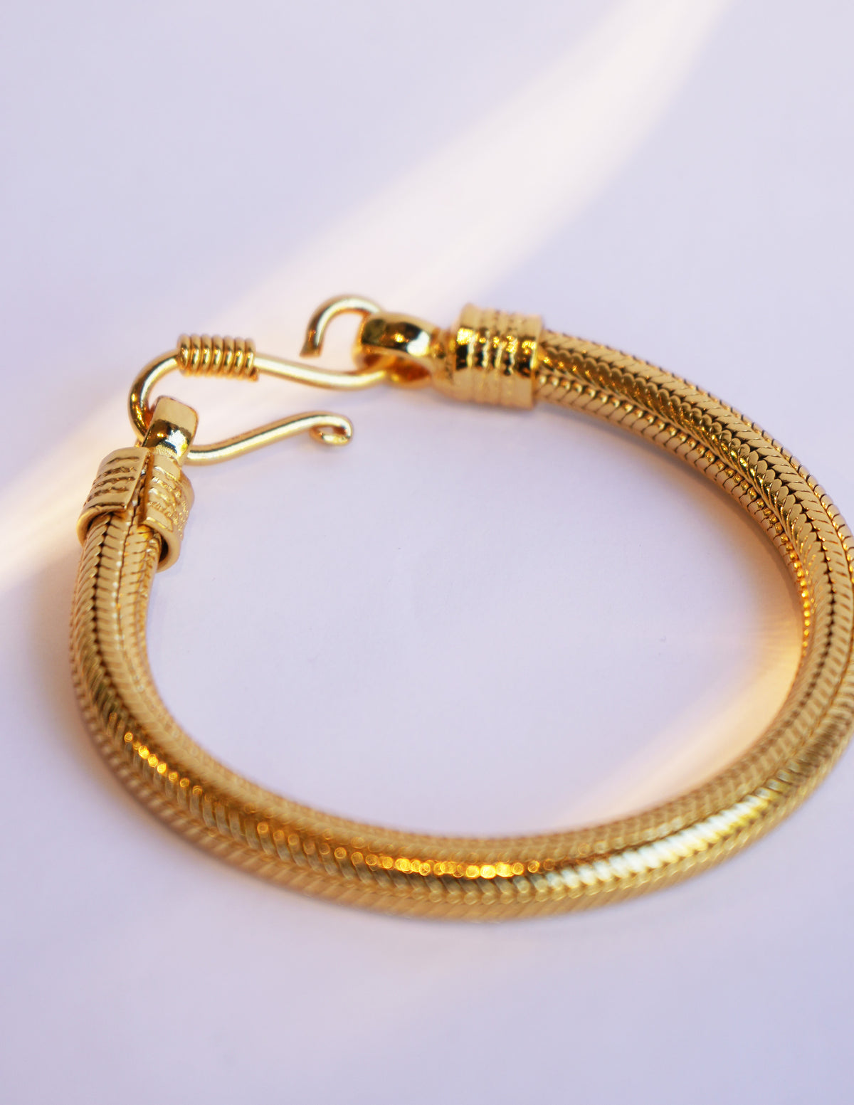 Gold Serpentine Bracelet