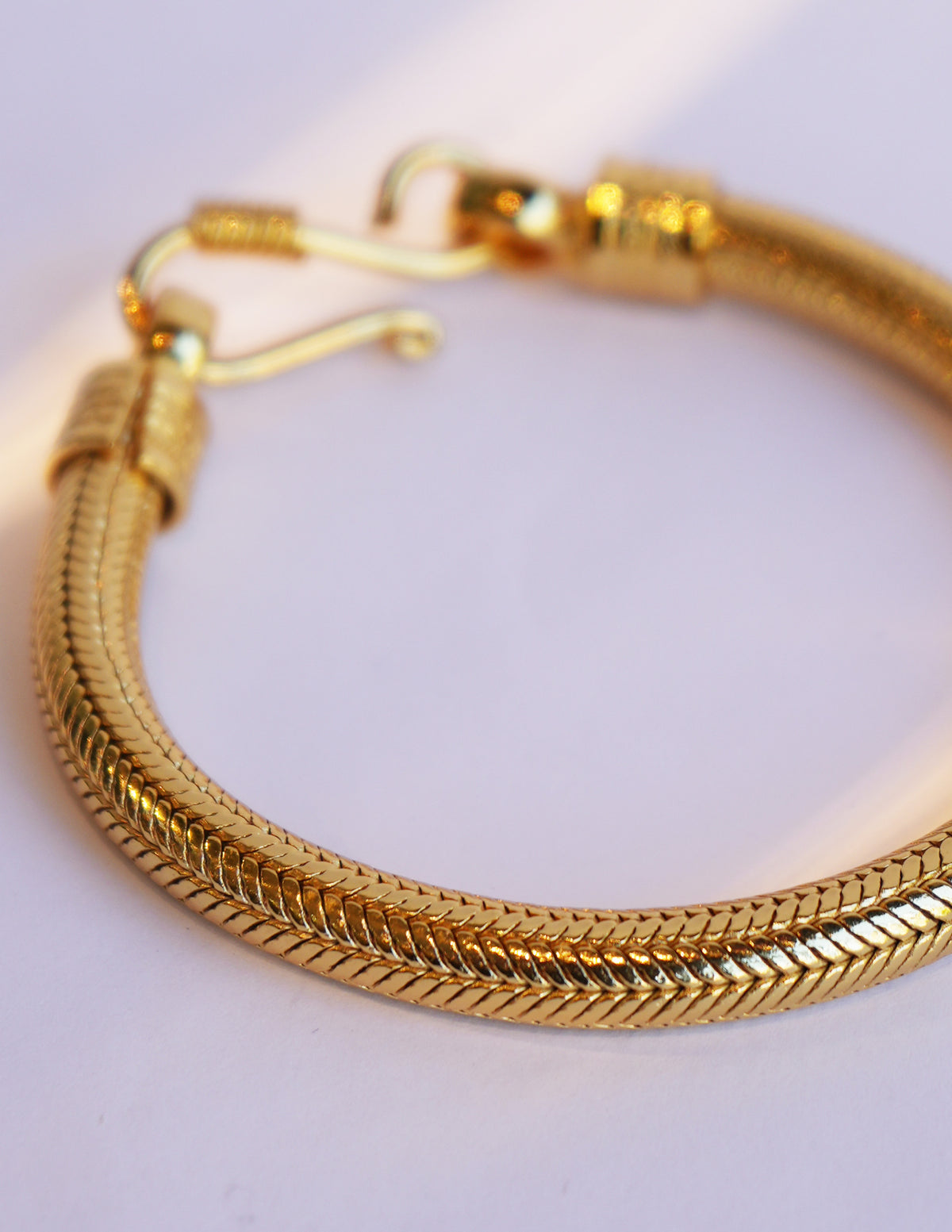 Gold Serpentine Bracelet