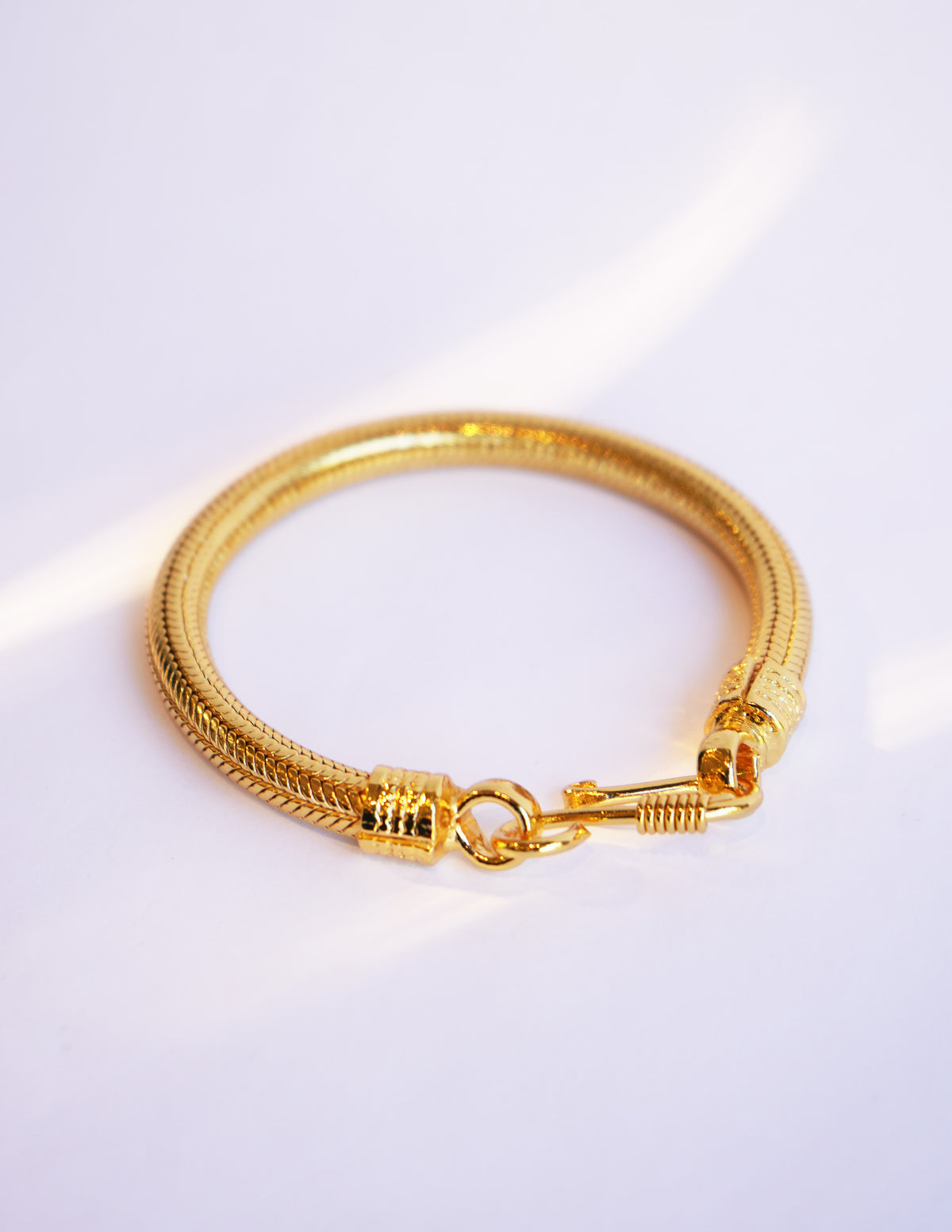 Gold Serpentine Bracelet