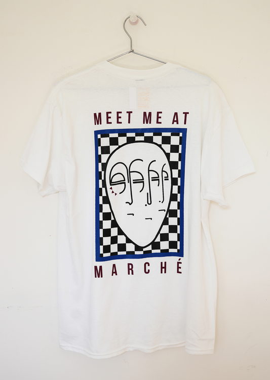 Meet Me at Marche Tee White