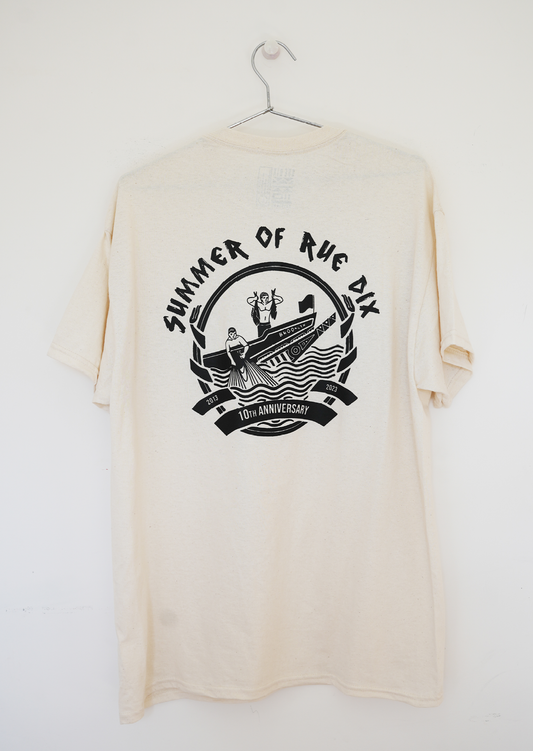 Summer of Rue Dix Limited Edition 10 Year Anniversary T-Shirt