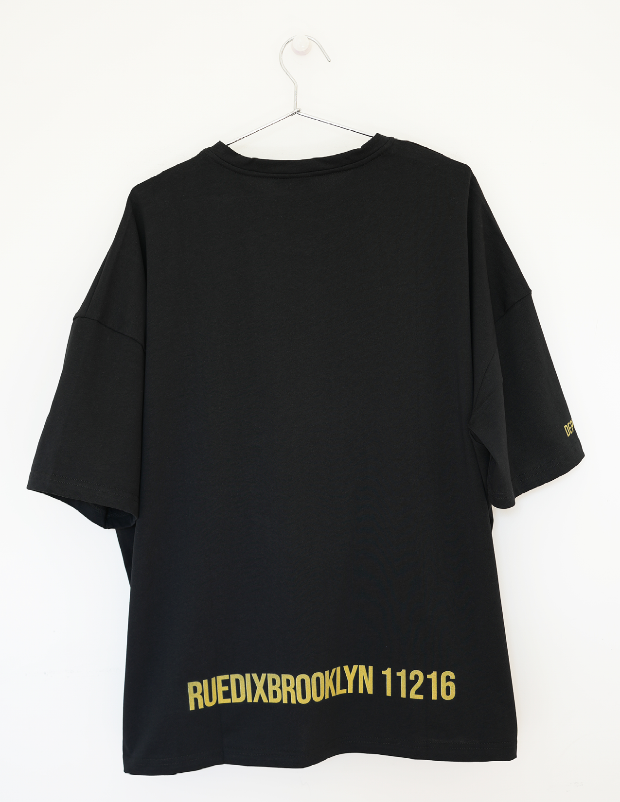 Rue Dix Touba Black Tee