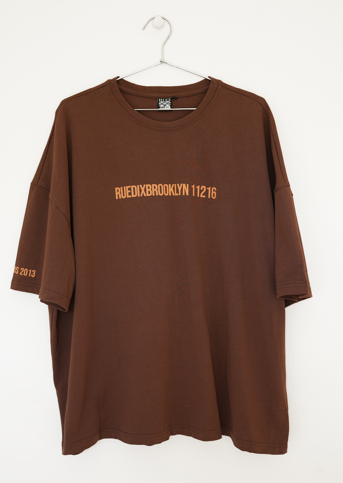 Rue Dix BK 11216 Parcel Brown Tee