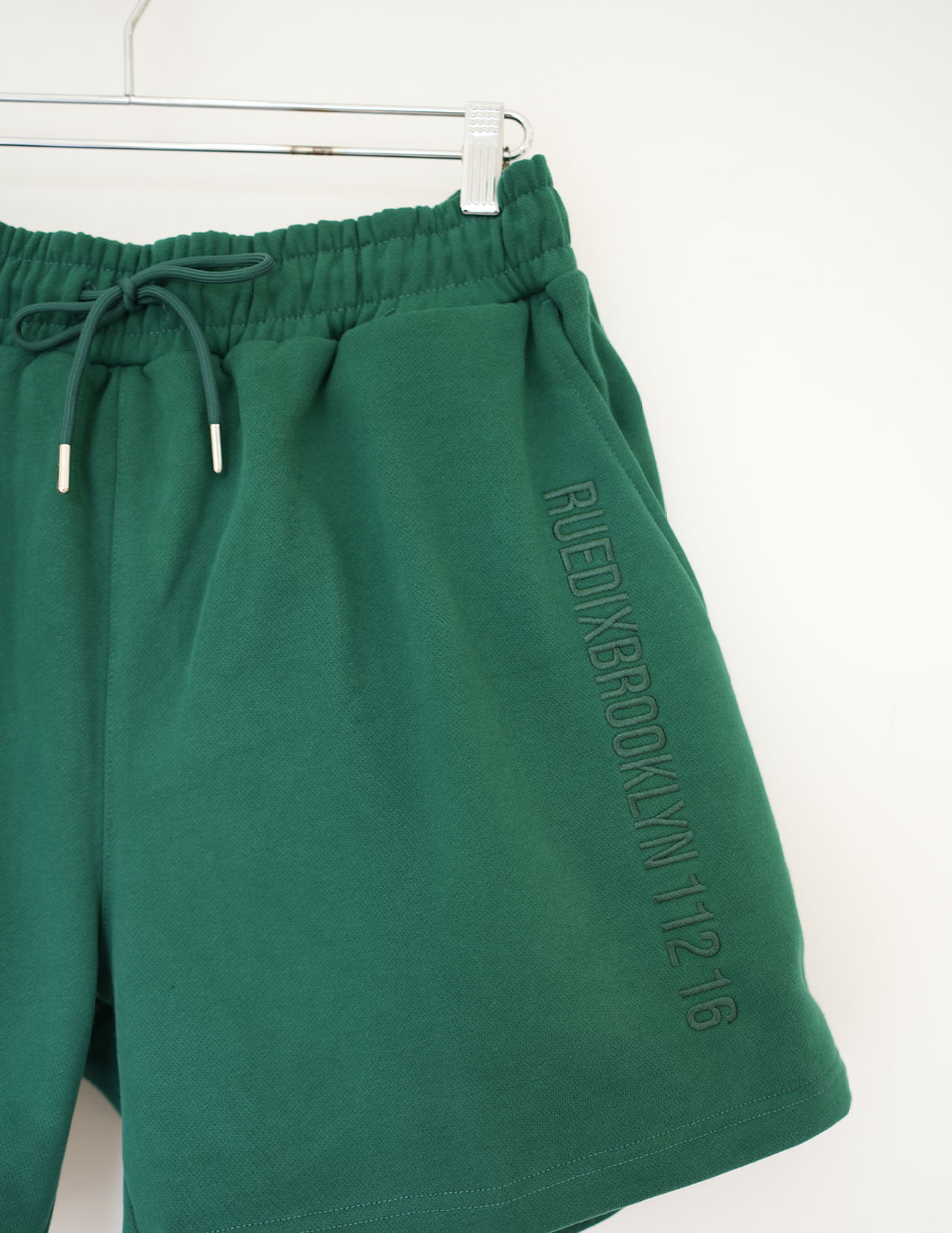 Green Oversized Rue Dix Shorts