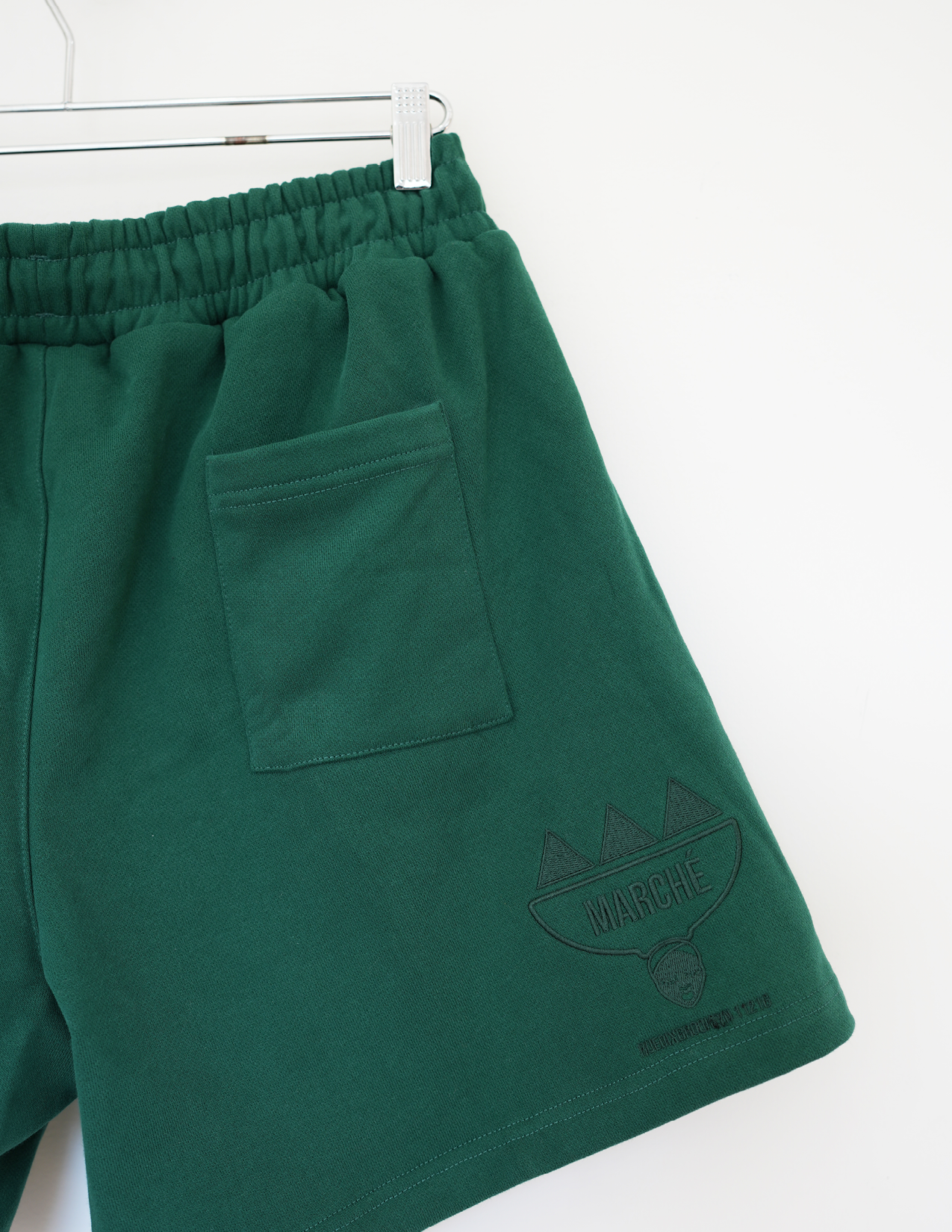 Green Oversized Rue Dix Shorts